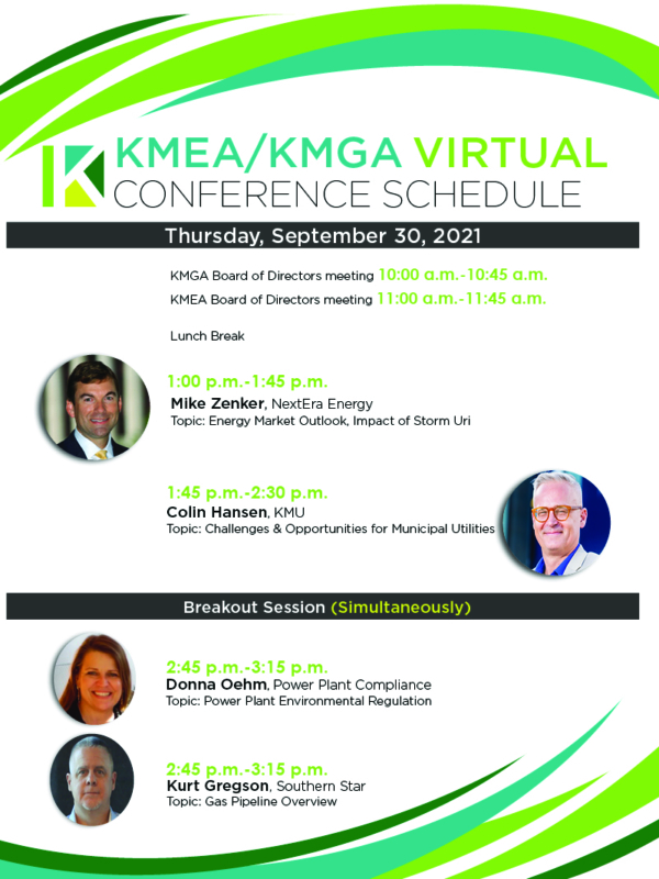 2021 Virtual Conference Schedule KMEA